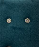 Orecchini Domar in Oro giallo Zircone OROR-3